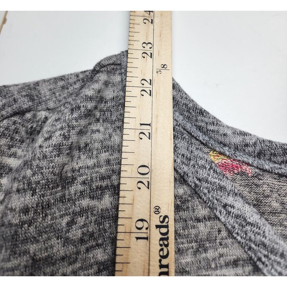 NWT Fig & Flower Sweater Womens 2X Floral Embroidered peasant comfy casual - Picture 8 of 8